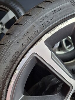 Alu kola original, R17 + letní pneu 205/40 R17 - 3