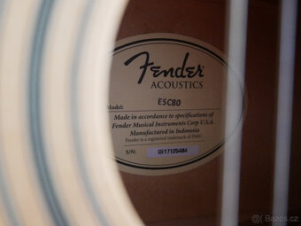 3/4 kytara Fender - 3