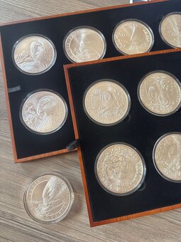 Stříbrná investiční mince Slovenský orel 5oz 2022 - 3