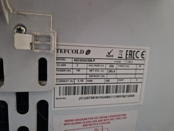 2x zánovní mrazák do prodejny - 3