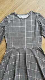 Úplně nové šaty kostkované - vel. 158-164, značka: C&A - 3