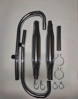 Výfuky kolena objímky rybiny doutníky K750 M72 M67 Dneper Ur - 3