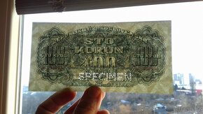 Bankovka - Korunová poukázka ČSR (1944) - 3