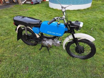 Jawa 23 Mustang bez TP, modrý původní 2. - 3