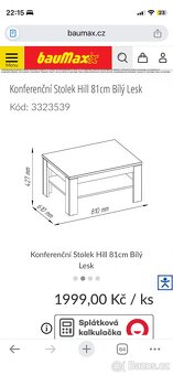 Konferencni stolek - 3