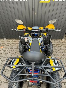 Dětská čtyřkolka 125 ccm Warrior 8" 3G RS - modro žlutá - 3