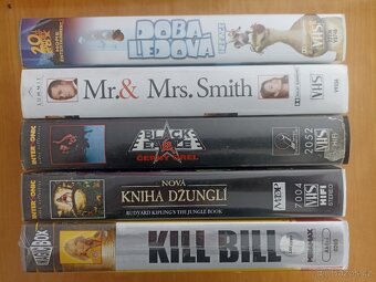 Originální video kazety - VHS - Kill Bill, Kniha džunglíl - 3