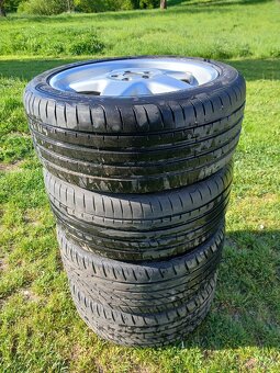 Alu sada 5x100 letní pneu - 3