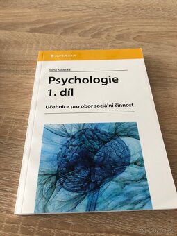 Učebnice psychologie první druhý díl a sociální činnosti - 3