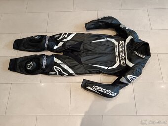Alpinestars Motegi-Pánská kožená moto kombinéza, jednodílná - 3
