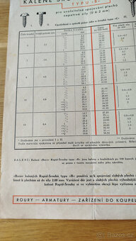 předválečný prospekt z roku 1939 Rott železářství Praha - 3