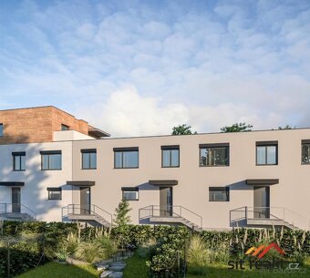 Prodej novostavby 4+kk, 180 m2, Praha 9 - Jahodnice, 2x gará - 3