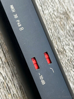 Klasický pár sluchátek Sennheiser MKH 30 FIG 8 s úchyty a př - 3