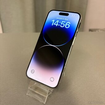 iPhone 14 Pro 256GB bílý, pěkný stav, 12 měsíců záruka - 3
