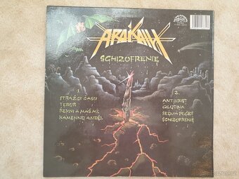 Deska LP - Arakain - Schizofrenie - 1 vydání, perfektní stav - 3