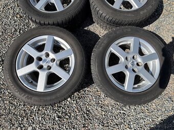 Alu kola R16 na BMW 5 5x120 zimní pneu 225/55/16 - 3