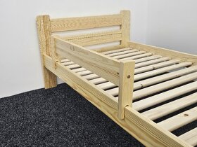 Prodám nové dětské postele 80x200 nebo 90x200 se zábranou - 3