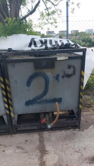 Plechové nádrže na naftu 2140l s čerpadlem - 3