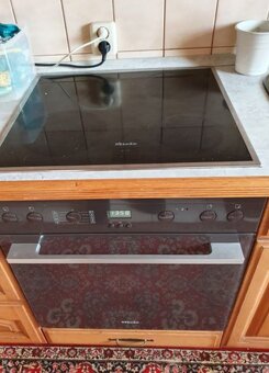 Venkovská dubová kuchyňská linka se spotřebiči,5639 - 3