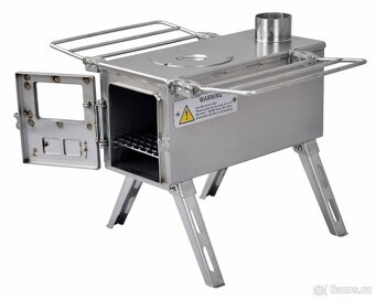 WINNERWELL® Outdoorová Přenosná Stanová Kamna NOMAD vel.S - 3