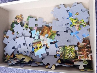 Neonově svítící puzzle s dinosaury - 3