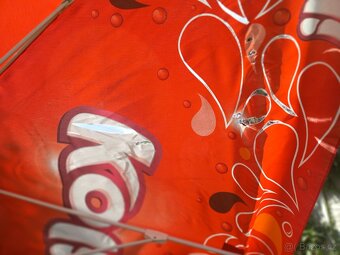 Velký kvalitní gastro slunečník 3x3m posled í 2 ks - 3