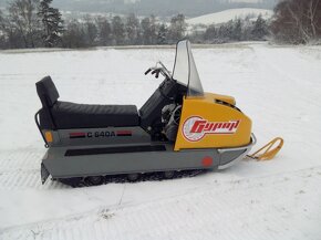 Sněžný skútr Buran / TOP stav veterána - 3