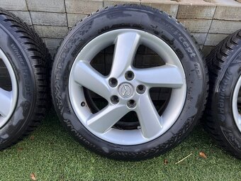 Alu kola + zánovní zimní pneu Hankook 205/55 R16 - 3