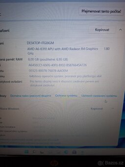 HP win11 vydrží 3h 8gbram 240gb ssd - 3
