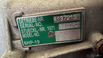 6hp-19 demontováno z bmw e87 -118D n47d20C - 3