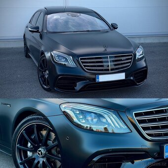 Mercedes Benz S63 Long AMG • MAGNO • TOP - 3