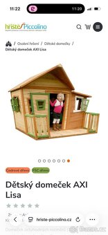 Dětský zahradní domek k prodeji - 3