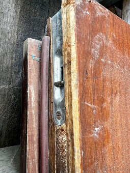 Dubové dvoukřídlé dveře - 3