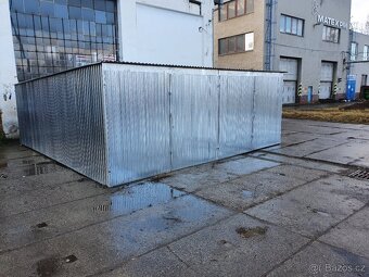 Prodám  plechovou garáž 6x6 - 3