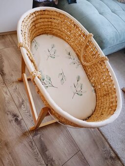 Moses Basket – Wooden Cradle - 3