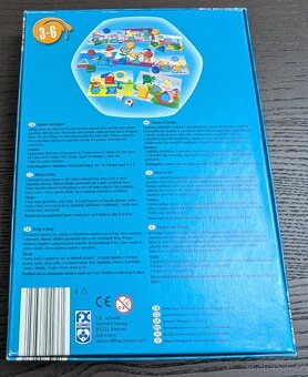 Desková hra pro nejmenší Colours+shapes - 3