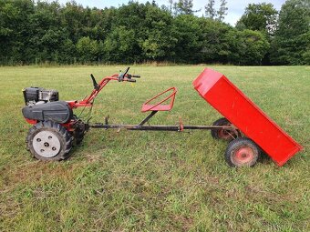 Kultivátor Mountfield MS 07 s vozíkem a sekačkami - 3