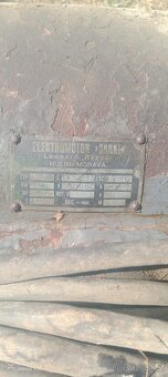 Historický elektromotor 4 kW - 3