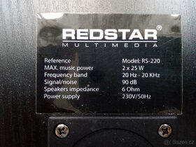Reproduktory REDSTAR 2x25W. - 3