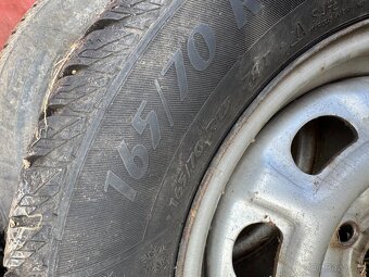 Zimní gumy i s disky 167/70 R13 - 3