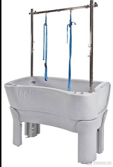 Hydraulický stříhací stůl a vana pro psy - 3
