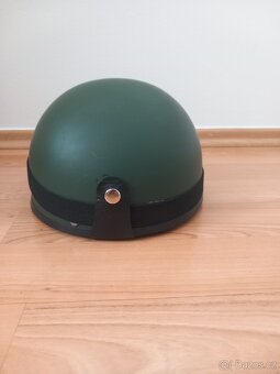 Helma Mil-Tec Moto Retro - olivová - 3