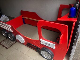 Dětská postel / postýlka hasiči / hasičské auto - 3