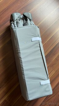 ZOPA Postýlka skládací Lely Silver Grey - 3