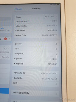 Apple iPad mini 3 A1599, 128GB Wi-Fi zlatý - 3