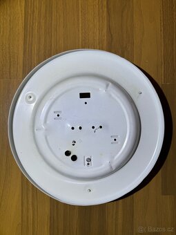 Bílé kulaté kovové nástěnné/stropní světlo 30 cm - 3