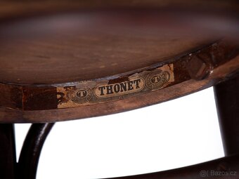 8x klasické hospodské židle Thonet, Fischel, Mundus. - 3