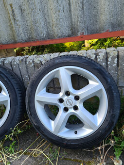 Prodám kola hliník 17 5x110 225/45 opel Saab fiat alfa - 3