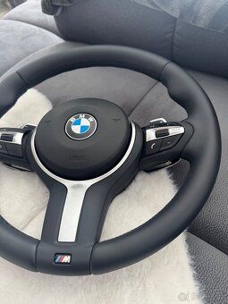 Predám BMW volant Mpacket F10/F01 s pádlami - 3