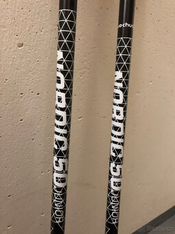 Hůlky na běžky 115 cm, top stav - 3